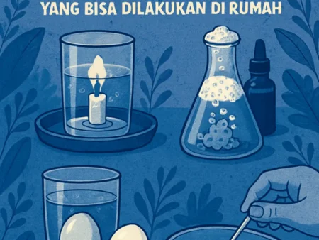 Eksperimen Sains Sederhana yang Bisa Dilakukan di Rumah