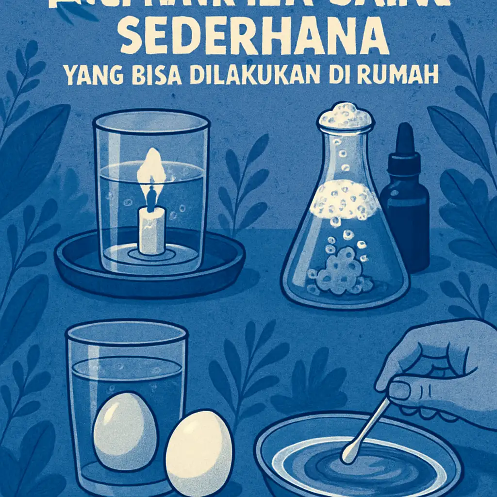 Eksperimen Sains Sederhana yang Bisa Dilakukan di Rumah