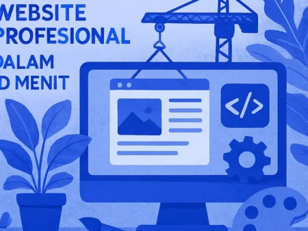 Cara Membuat Website Profesional dalam 10 Menit
