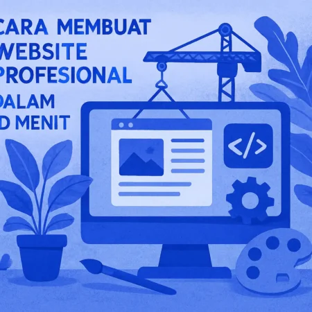 Cara Membuat Website Profesional dalam 10 Menit